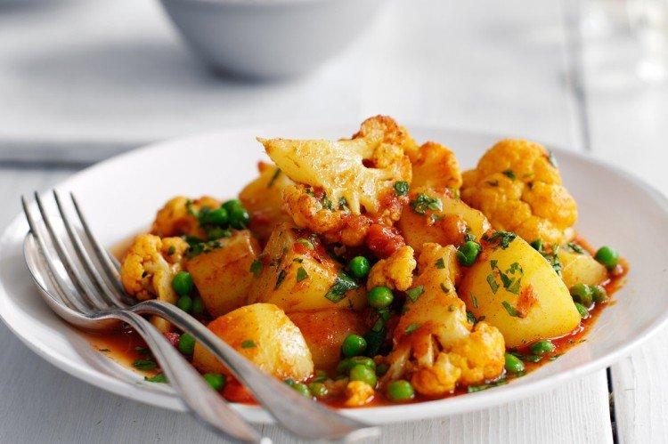 Stewed Vegetables with Apple