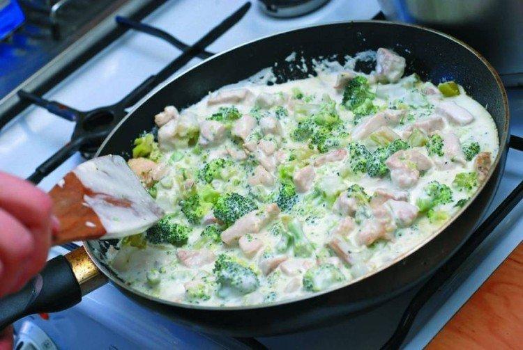 Stewed Vegetables in Sour Cream