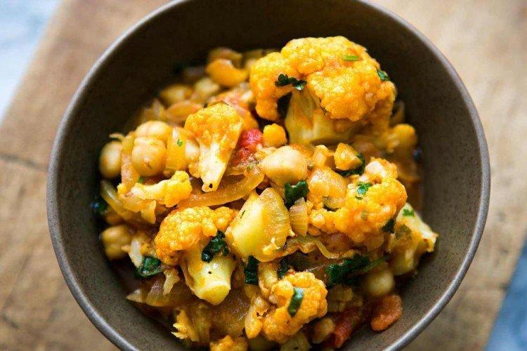 Stewed Vegetables with Cauliflower