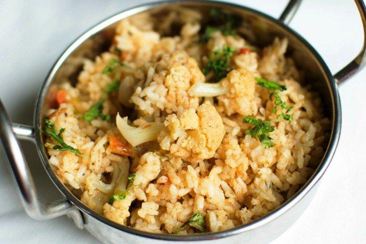 Cauliflower with Rice