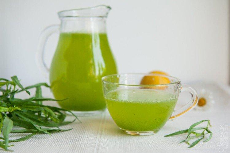 Green Homemade Lemonade