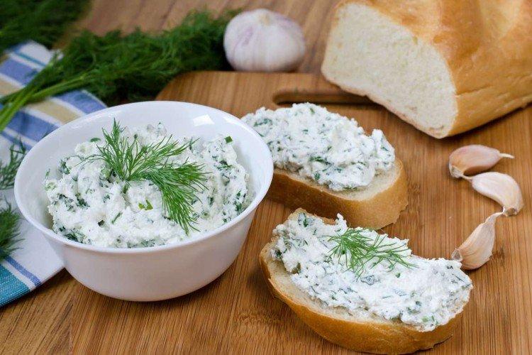 Queso fresco con hierbas