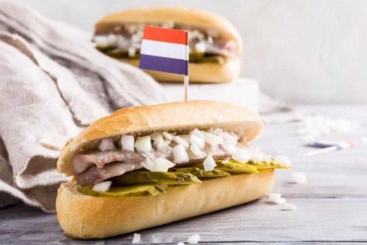 Sándwich de arenque
