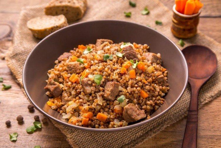Beef Goulash with Buckwheat