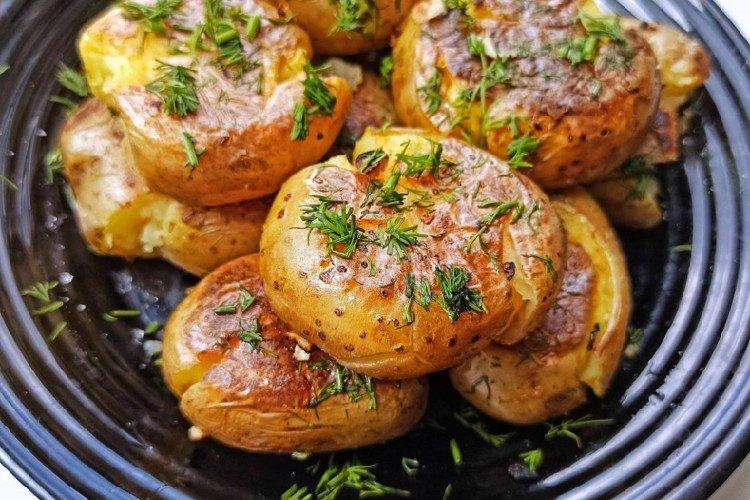 New Potatoes in the Oven