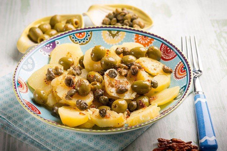 New Potato Salad with Olives and Capers