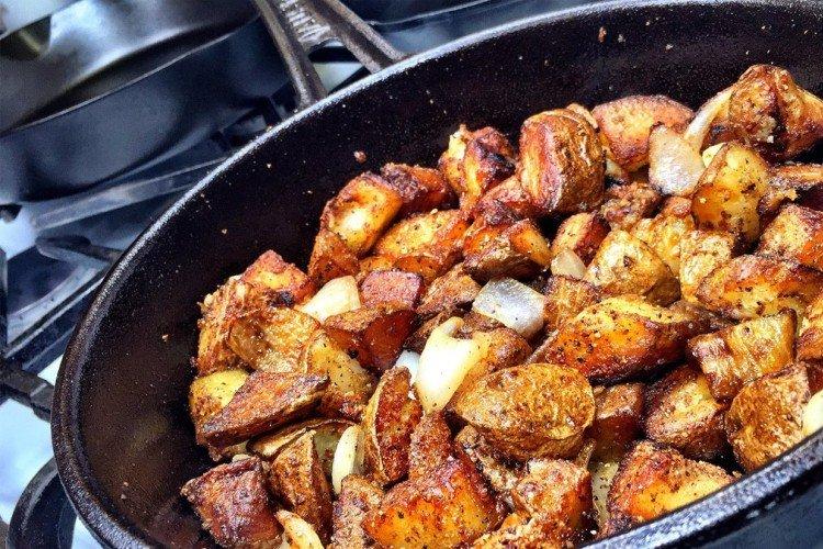 New Potatoes in Soy Sauce