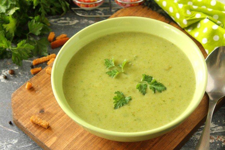 Grüne Bohnen-Püreesuppe