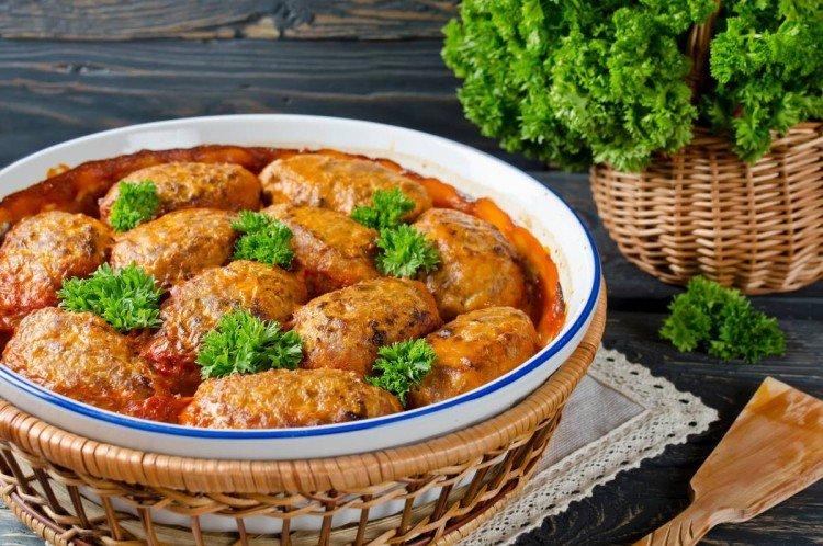 Faule Kohlrouladen im Ofen