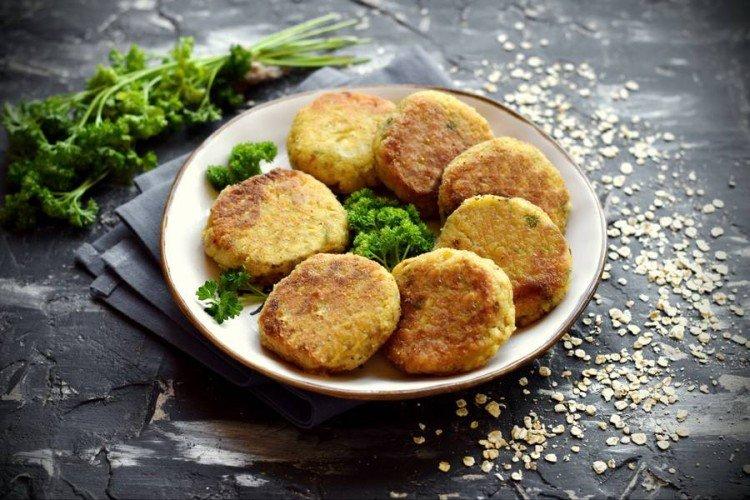 Croquetas de patata con avena