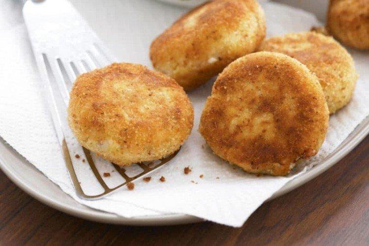Croquetas de patata al horno