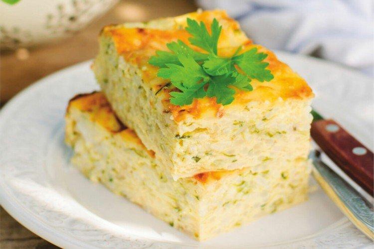 Flan de calabacín