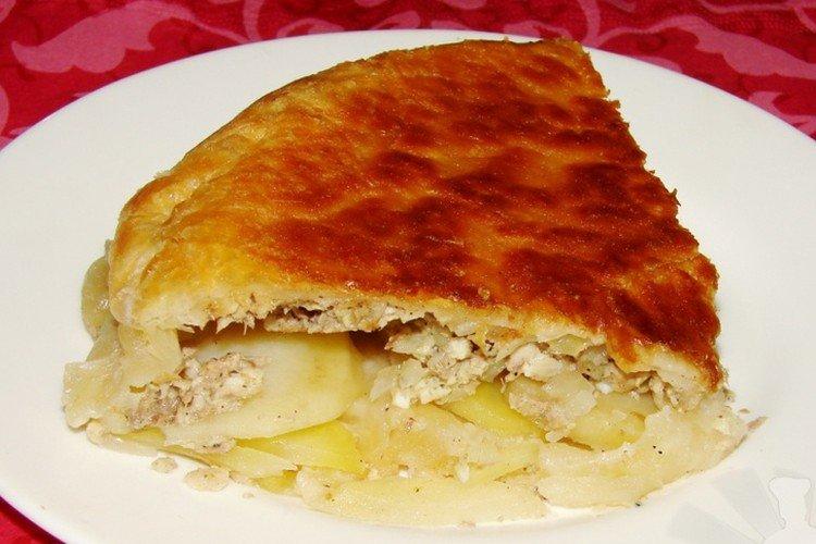 Pastel de pescado con patatas