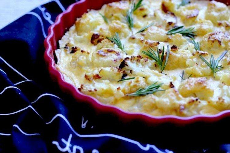 Pastel de pescado con coliflor