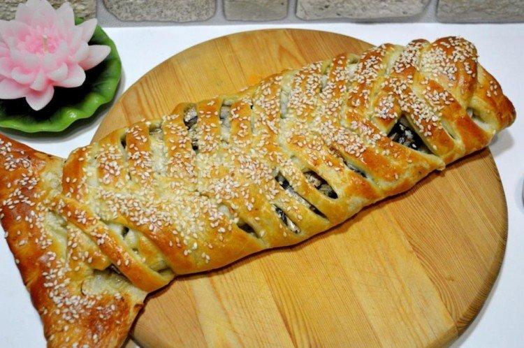 Pastel de pescado con espadines
