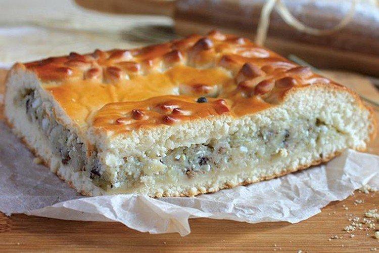 Pastel de pescado con arenque