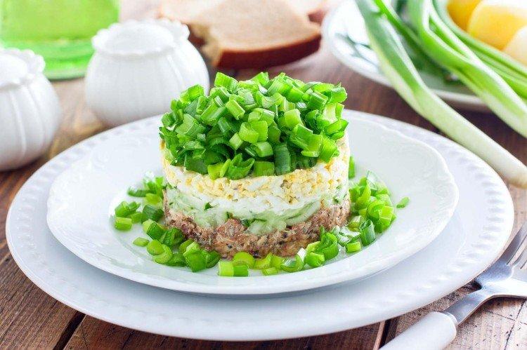 Ensalada rápida de arenque