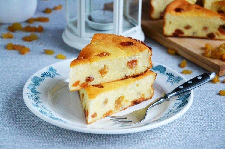 Pastel de queso cottage