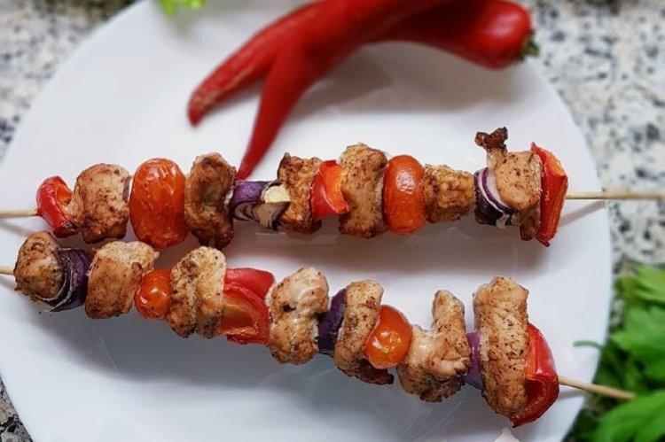 Turkey Shashlik in the Oven
