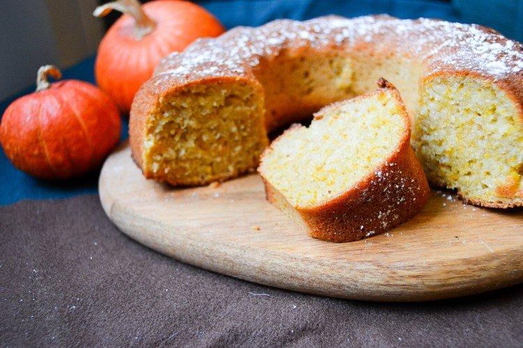 Cottage Cheese Muffin with Pumpkin