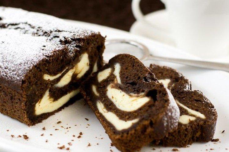 Chocolate Cottage Cheese Muffin in the Oven