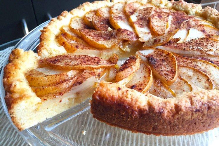 Pastel tirolés con peras