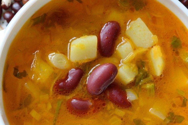 Bean Soup with Buckwheat