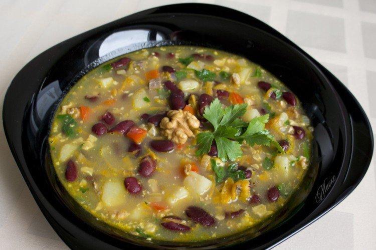 Red Bean and Egg Soup