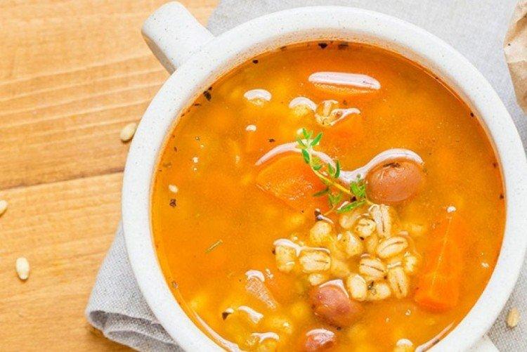 Red Bean and Pearl Barley Soup