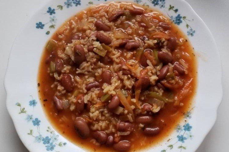 Rice and Red Bean Soup