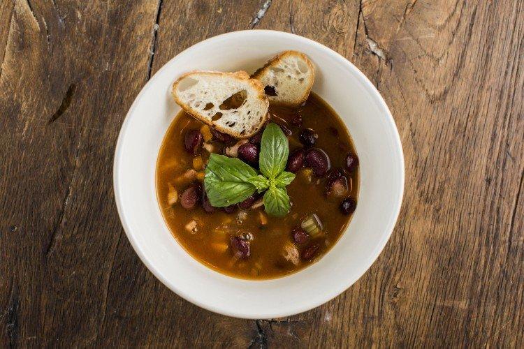 Cheesy Red Bean Soup