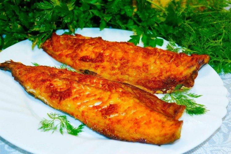 Mackerel with Paprika and Garlic in the Oven