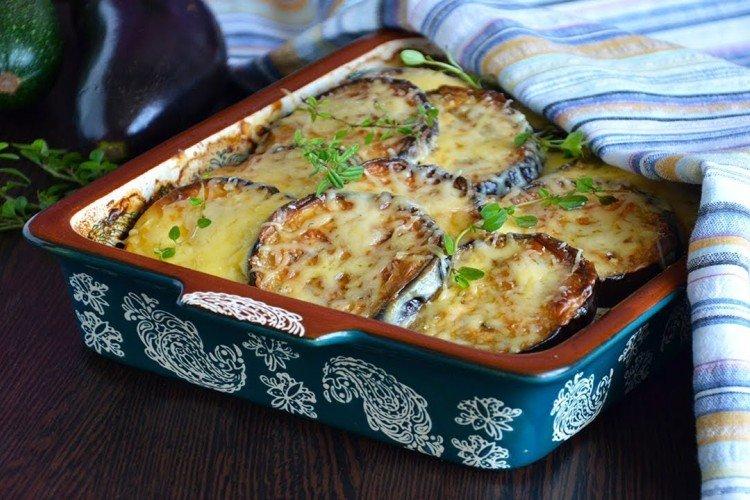 Pork with Eggplant in the Oven