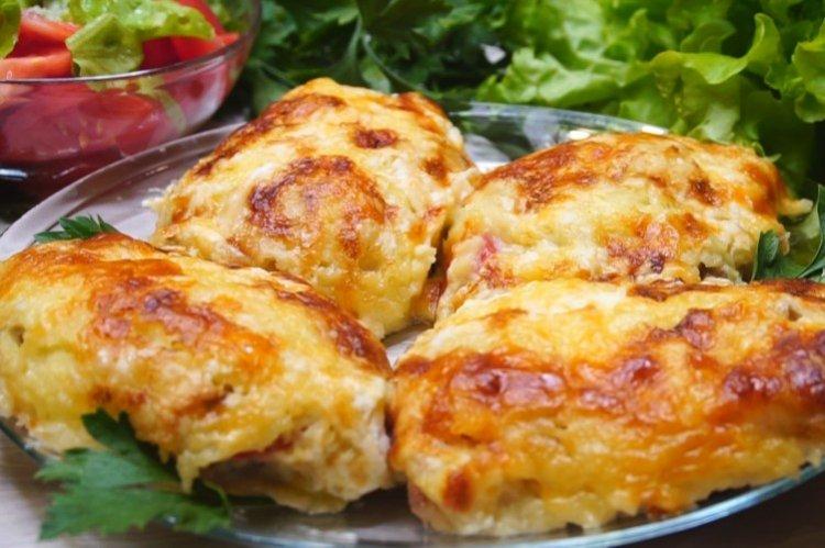 Baked Pork with Pickled Cucumbers