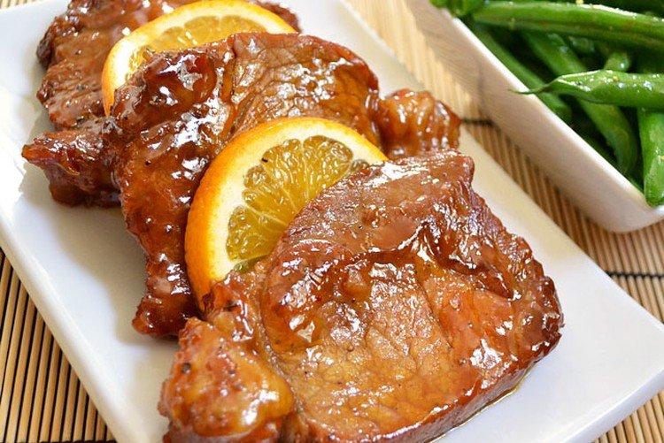 Pork with Citrus in the Oven