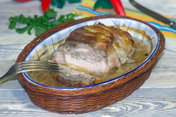 Pork Baked in Beer