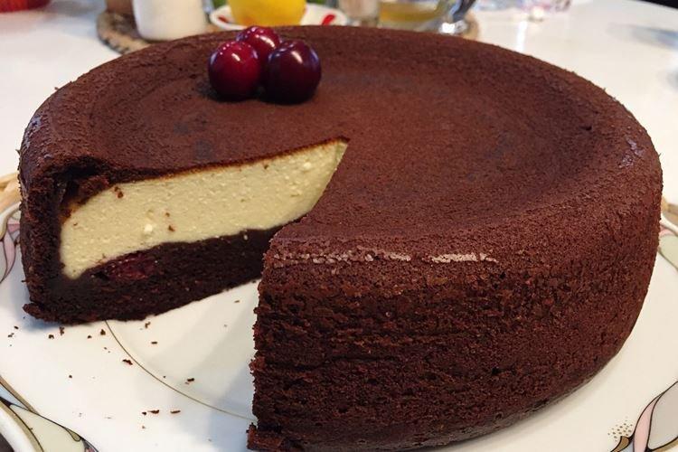 Vatrushka real con chocolate