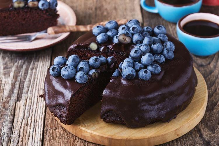 Lenten Chocolate Glaze for Cake
