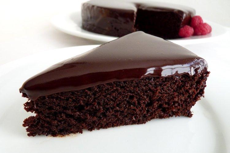 Chocolate Glaze with Orange Juice