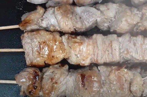 Brochetas de cerdo – receta clásica