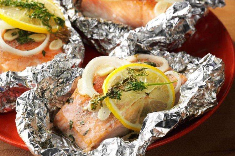 Fish with Lemon in the Oven