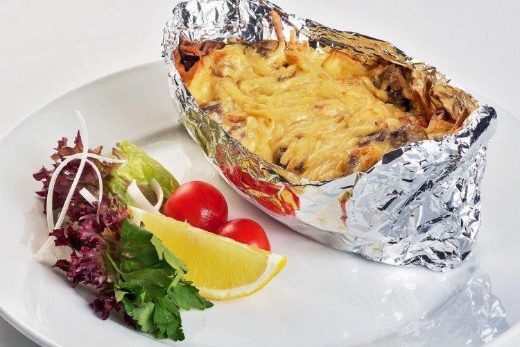 Baked Fish with Cheese