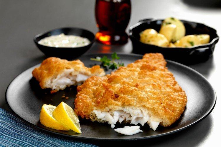 Fish in Cheese Batter