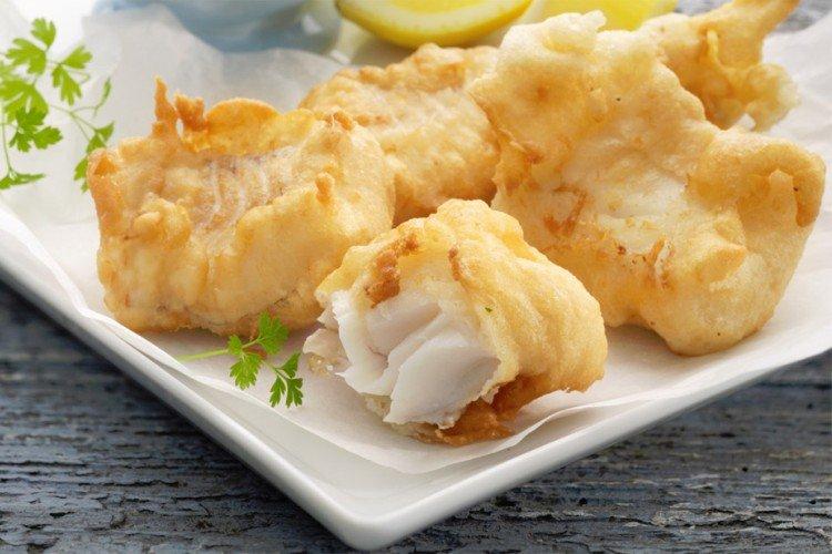 Fish in Egg White Batter