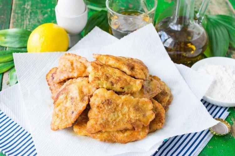 Filete de pollo rebozado con cerveza