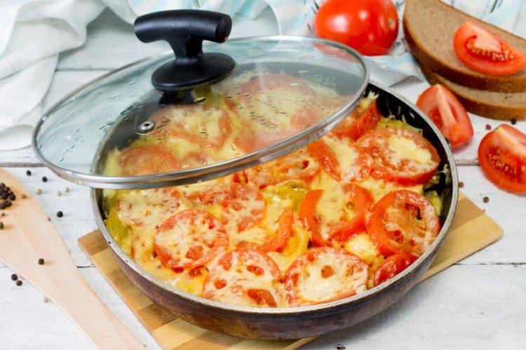 Pollo a la francesa en sartén