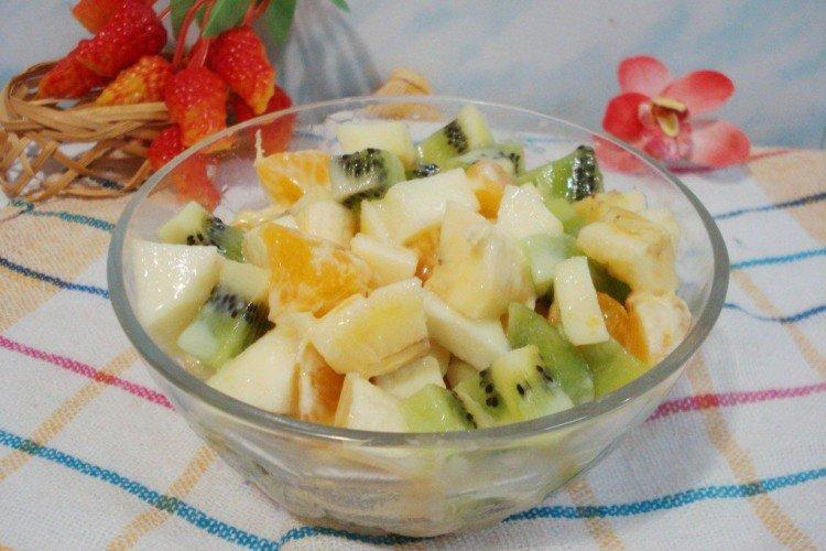 Leichter Obstsalat