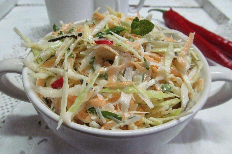 Rettichsalat mit Paprika