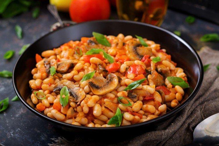 Lenten Beans with Vegetables