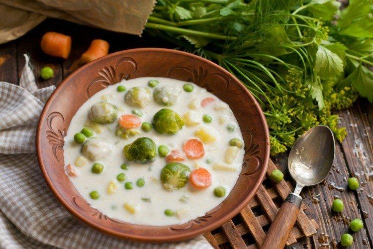Lenten Soup with Plant-Based Milk